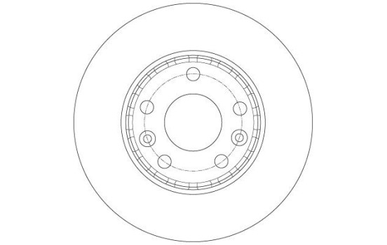 Brake Disc DF6072 TRW, Image 3