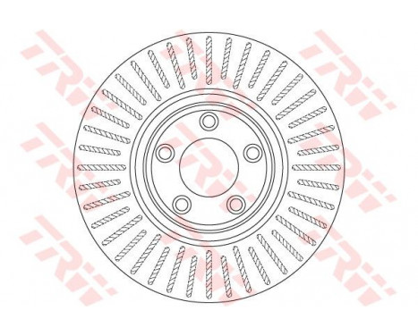 Brake Disc DF6073S TRW