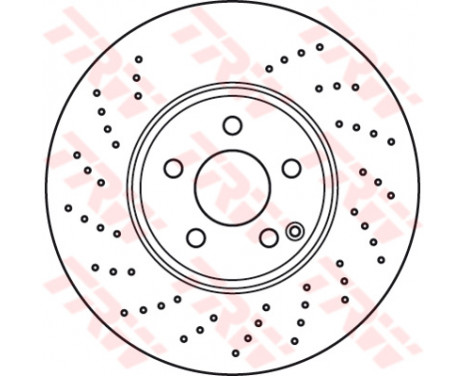 Brake Disc DF6079S TRW, Image 2