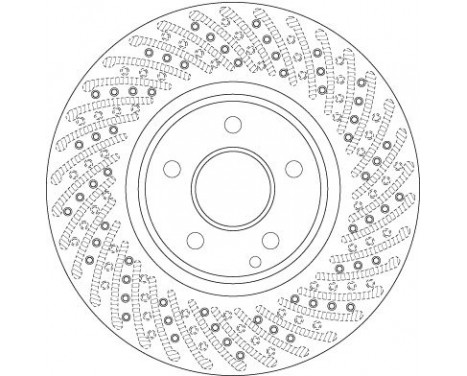 Brake Disc DF6079S TRW, Image 4