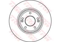 Brake Disc DF6108S TRW