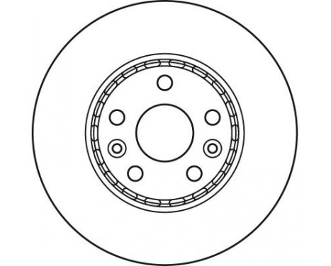 Brake Disc DF6110 TRW, Image 3