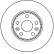 Brake Disc DF6110 TRW, Thumbnail 3