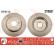 Brake Disc DF6112 TRW