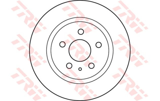 Brake Disc DF6112 TRW, Image 2