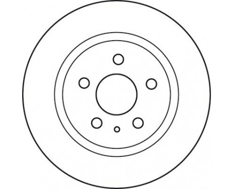 Brake Disc DF6112 TRW, Image 4