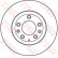 Brake Disc DF6115 TRW