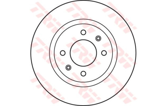 Brake Disc DF6116 TRW