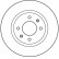 Brake Disc DF6116 TRW, Thumbnail 3