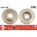 Brake Disc DF6119S TRW, Thumbnail 2