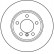 Brake Disc DF6119S TRW, Thumbnail 3
