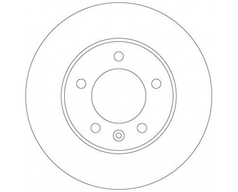 Brake Disc DF6120 TRW, Image 3