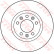 Brake Disc DF6121 TRW