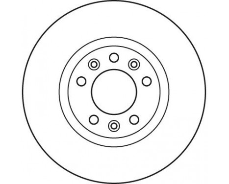 Brake Disc DF6121 TRW, Image 3