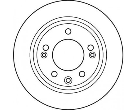 Brake Disc DF6123 TRW, Image 2