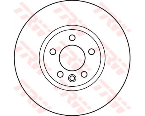 Brake Disc DF6124S TRW, Image 2