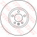 Brake Disc DF6124S TRW, Thumbnail 2