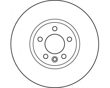 Brake Disc DF6124S TRW, Image 4