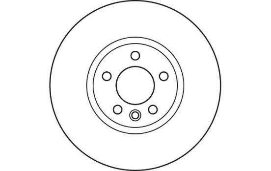 Brake Disc DF6124S TRW, Image 3