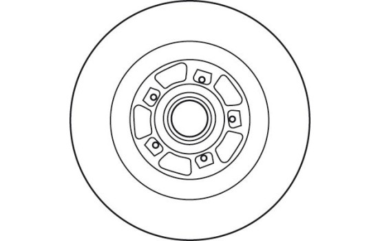 Brake Disc DF6127BS TRW