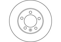 Brake Disc DF6131S TRW