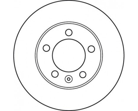 Brake Disc DF6131S TRW, Image 2