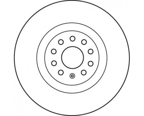 Brake Disc DF6133S TRW, Image 3