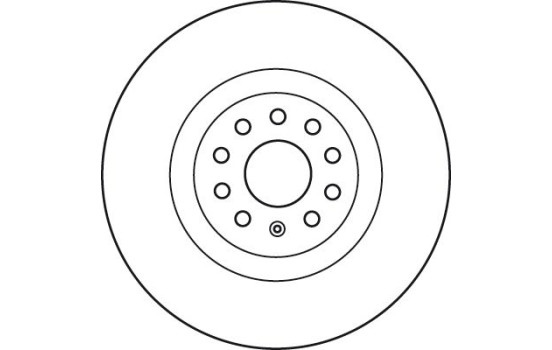 Brake Disc DF6133S TRW, Image 3