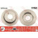 Brake Disc DF6144 TRW