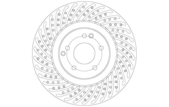 Brake Disc DF6153S TRW, Image 3