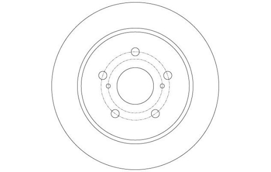 Brake Disc DF6173 TRW, Image 2