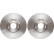 Brake Disc DF6174 TRW, Thumbnail 2