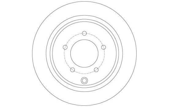 Brake Disc DF6177 TRW, Image 2
