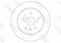 Brake Disc DF6178 TRW
