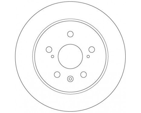 Brake Disc DF6178 TRW, Image 3