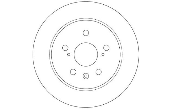 Brake Disc DF6178 TRW, Image 2