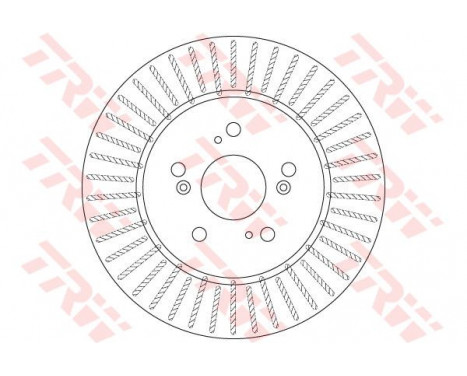 Brake Disc DF6180S TRW