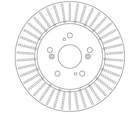 Brake Disc DF6180S TRW, Image 3