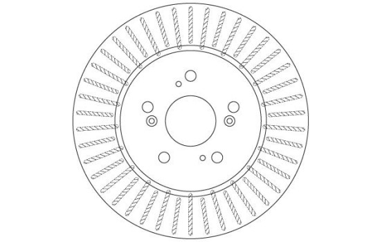 Brake Disc DF6180S TRW, Image 3