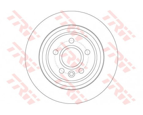 Brake Disc DF6187 TRW