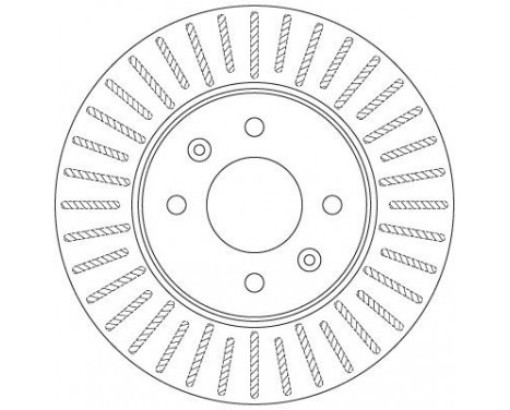 Brake Disc DF6198 TRW, Image 3