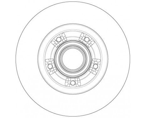 Brake Disc DF6203BS TRW, Image 3