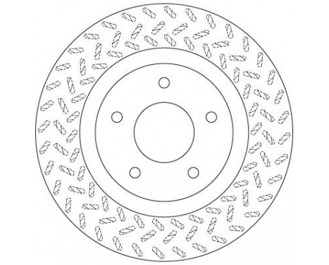 Brake Disc DF6206 TRW, Image 3