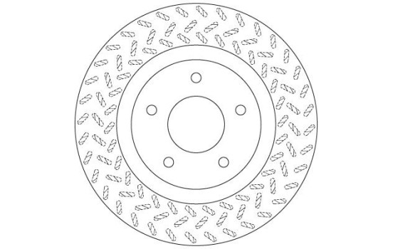 Brake Disc DF6206 TRW, Image 2