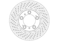 Brake Disc DF6212S TRW
