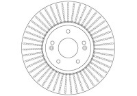 Brake Disc DF6222 TRW