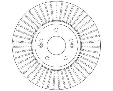 Brake Disc DF6222 TRW, Image 2