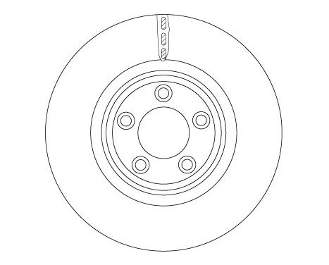 Brake Disc DF6223S TRW