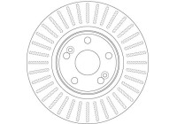 Brake Disc DF6233S TRW