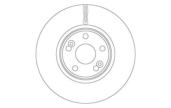 Brake Disc DF6233S TRW, Image 2